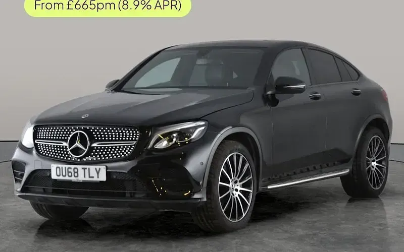 Second-hand Mercedes GLC220 AMG Line Premium 170 CP (125 kW) 2018 Coupe