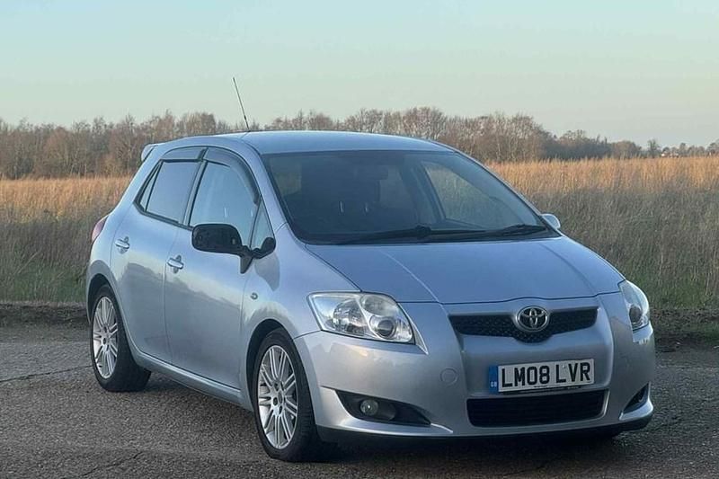 Usado Toyota Auris SR 124 HP (91 kW) 2008 Azul Citadino