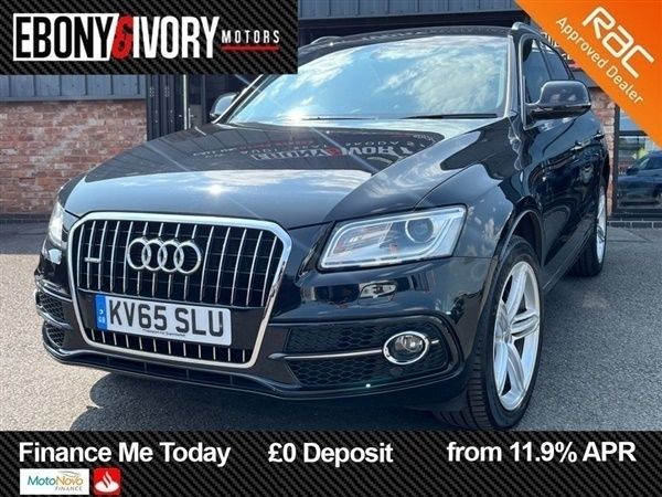 Black Used 2015 Audi Q5 S-line plus SUV | £14,990 (Fair price) - Image 1/1