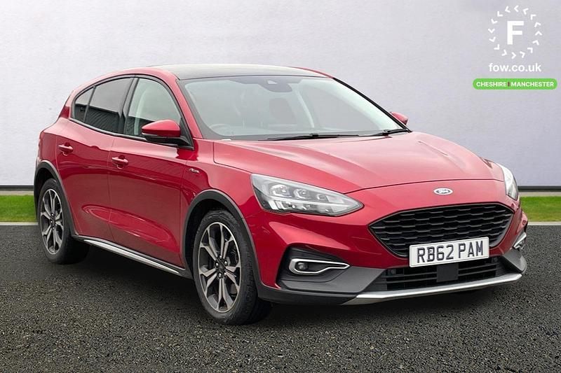 Red Used 2020 Ford Focus Active X Hatchback | £14,199 (Fair price) - Image 1/3