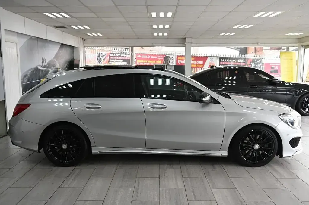 Used Mercedes CLA220 Shooting Brake AMG 2015 Silver Estate