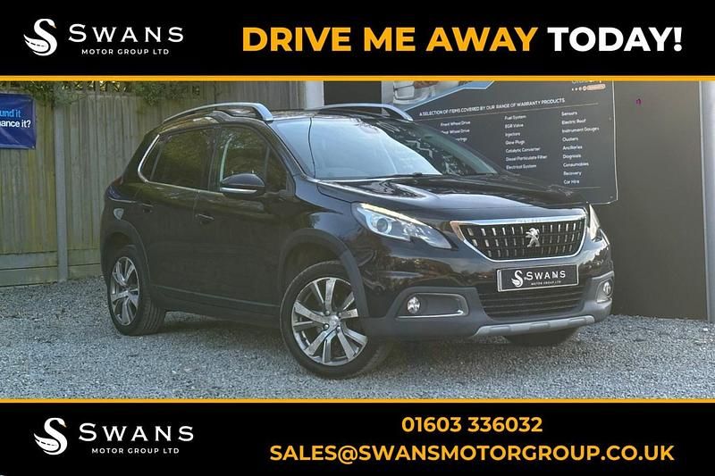 Used Peugeot 2008 Allure 2017 Black SUV