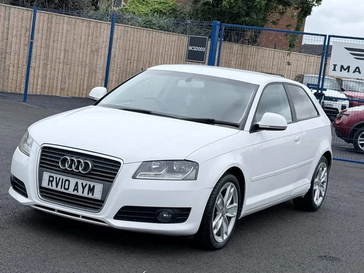 Used Audi A3 Sport 2010 White Hatchback