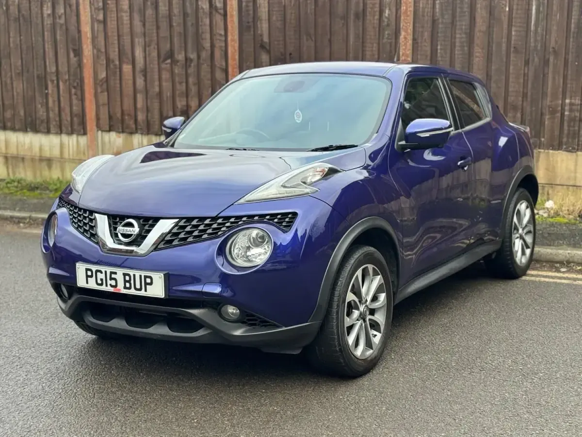 Używany Nissan Juke Tekna 110 KM (80 kW) 2014 Niebieski SUV