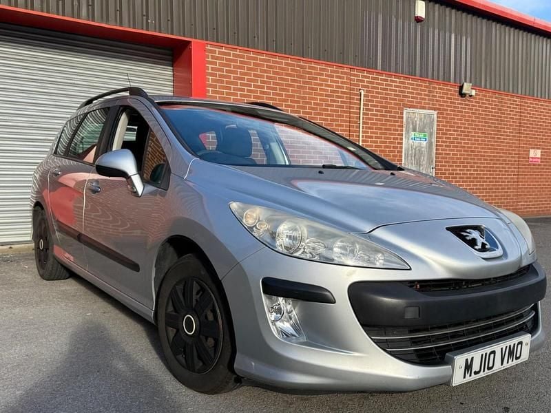 Silver Used 2010 Peugeot 308 S Estate | £2,295 (Fair price) - Image 1/4