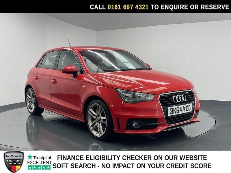 Used Audi A1 Sportback S-Line 105 HP (77 kW) 2014 Red Hatchback