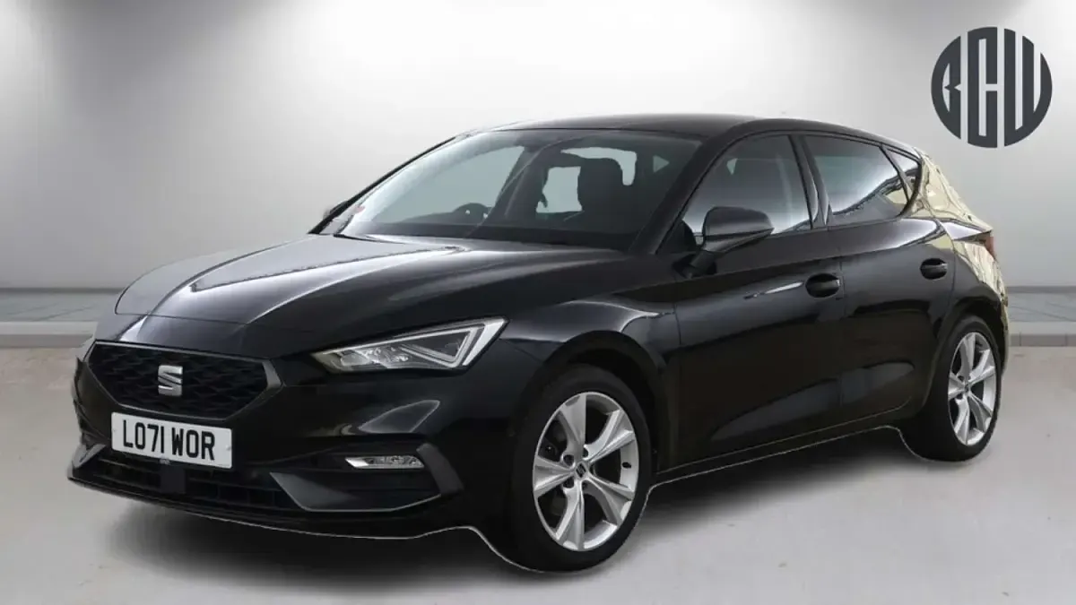 Used Seat Leon FR 130 HP (95 kW) 2022 Black Hatchback
