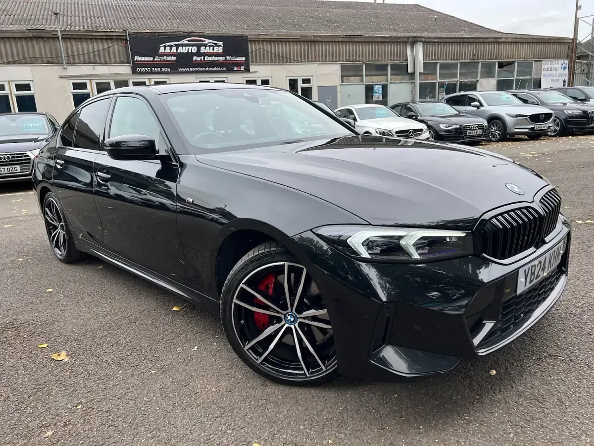 Used BMW 330e M Sport 2024 Black Sedan