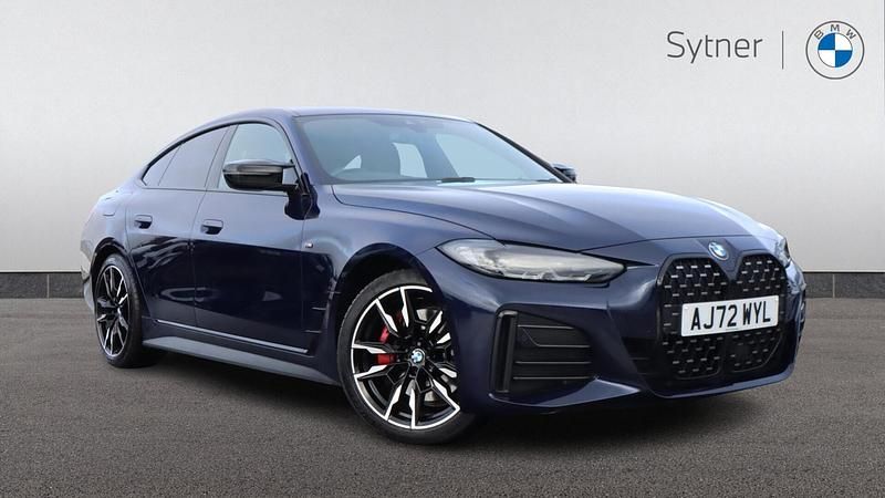 Used BMW M440 M Sport 369 HP (271 kW) 2022 Blue Sedan