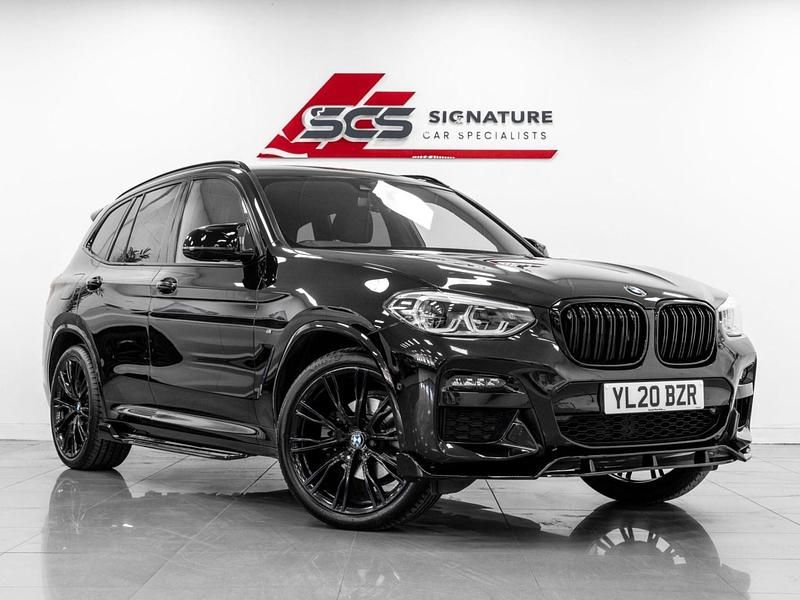 Black Used 2020 BMW X3 M Sport SUV | £29,995 (Fair price) - Image 1/3