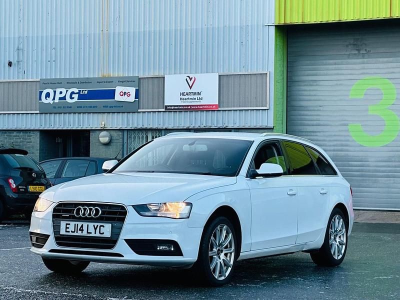 Used Audi A4 2014 White Estate