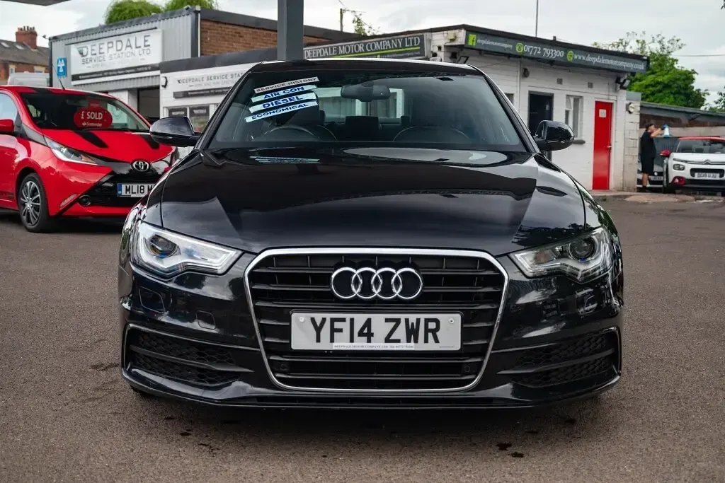 Used Audi A6 S-Line 2014 Black Sedan