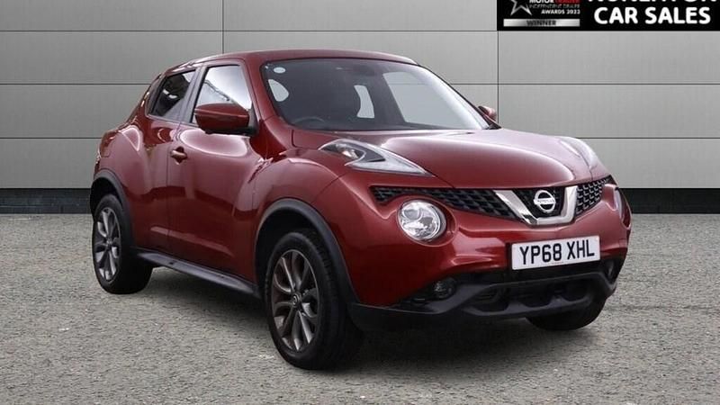 Used Nissan Juke Tekna 117 HP (86 kW) 2019 Red SUV