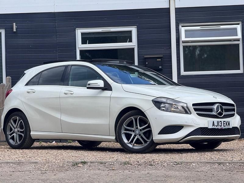 White Used 2013 Mercedes A180 Hatchback | £6,495 (A bit pricey) - Image 1/4
