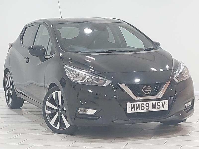Used Nissan Micra Tekna 117 HP (86 kW) 2019 Black Hatchback