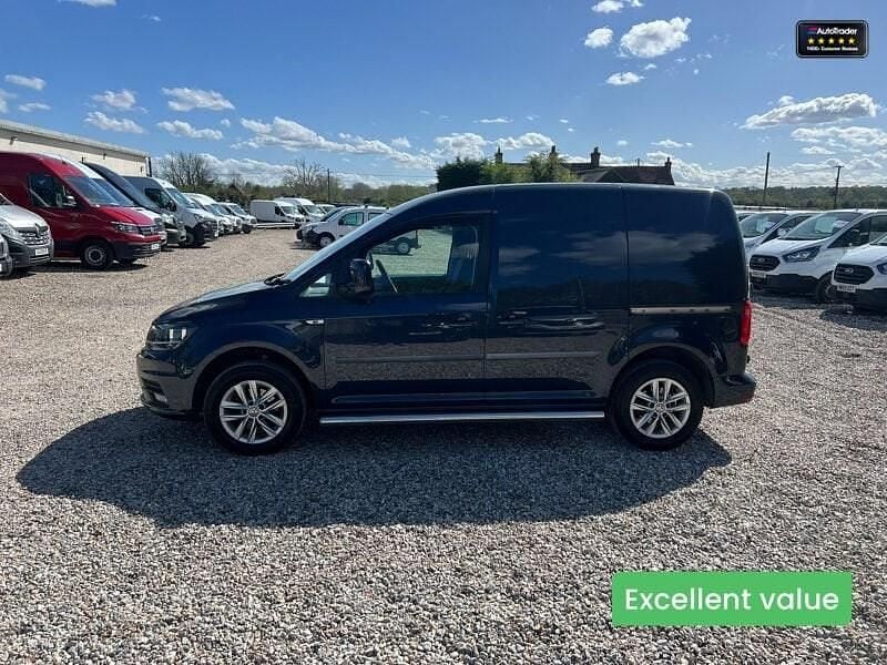 Blue Used 2019 VW Caddy Highline MPV | £9,849 (Super price) - Image 1/4