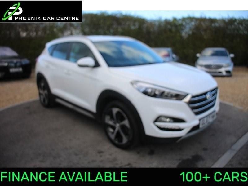 Used Hyundai Tucson Edition 177 HP (130 kW) 2017 Polar white SUV