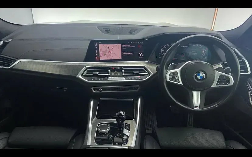 Used BMW X6 M50 Shadowline 523 HP (384 kW) 2022 Tanzanite blue SUV
