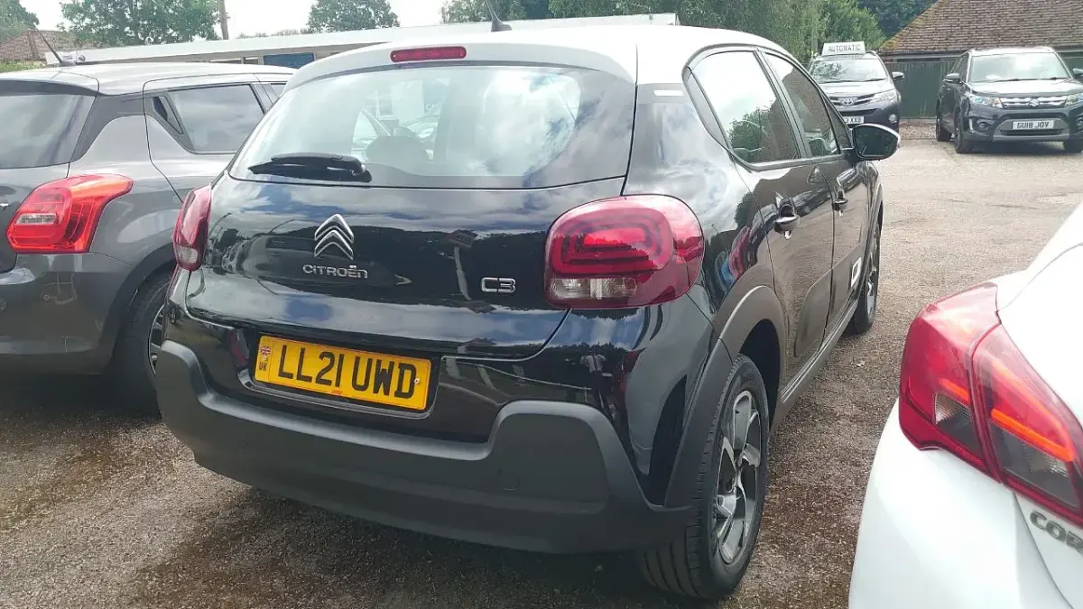 Used Citroën C3 PureTech 2021 Black Hatchback
