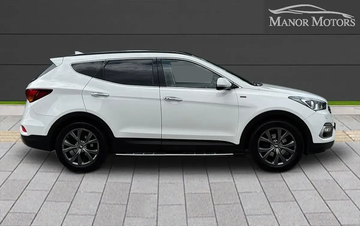 Used Hyundai Santa Fe Edition 200 HP (147 kW) 2017 White SUV