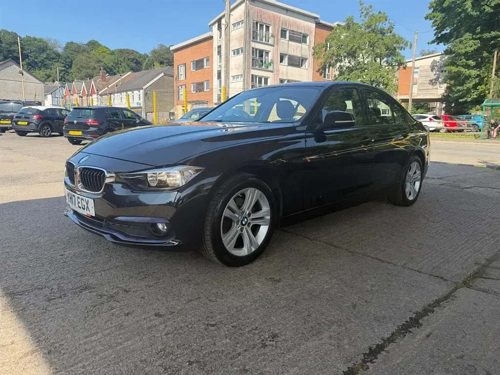 Used BMW 318 Sport Line 2017 Black Sedan