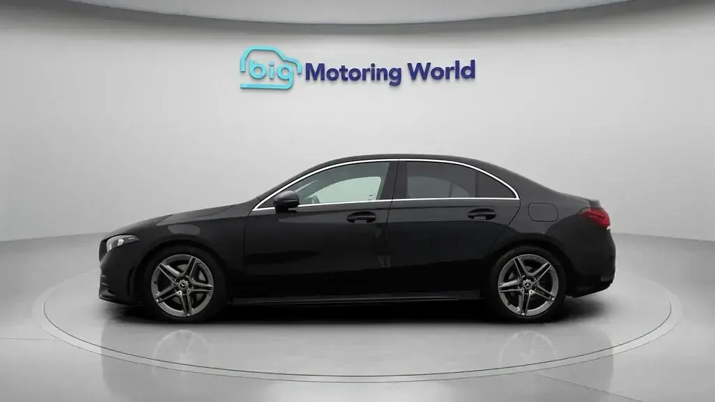 Used Mercedes A220 AMG line 190 HP (139 kW) 2021 Black Sedan