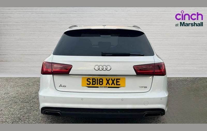 Used Audi A6 S-Line 190 HP (139 kW) 2018 White Estate