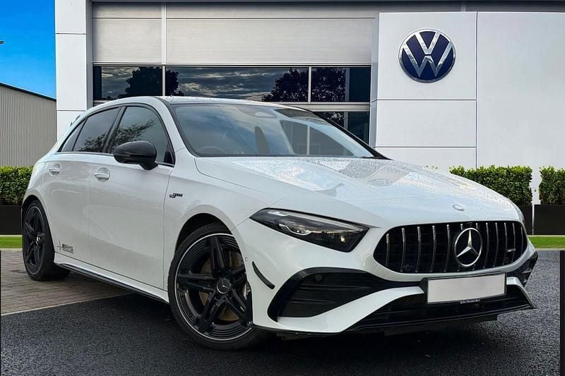 White Used 2024 Mercedes A35 AMG Premium Plus Hatchback | £34,290 (Fair price) - Image 1/4