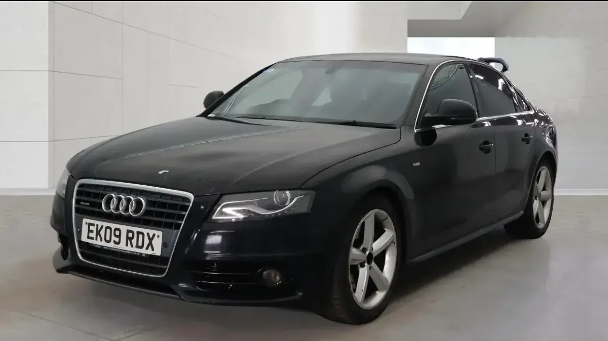 Used Audi A4 S-Line 211 HP (155 kW) 2009 Black Sedan