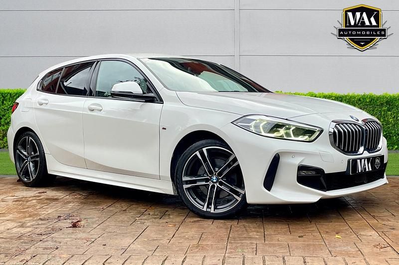 White Used 2022 BMW 118 M Sport Hatchback | £15,490 (Good price) - Image 1/4