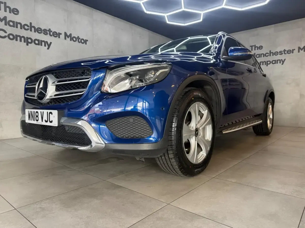 Used Mercedes GLC220 2018 Blue Estate