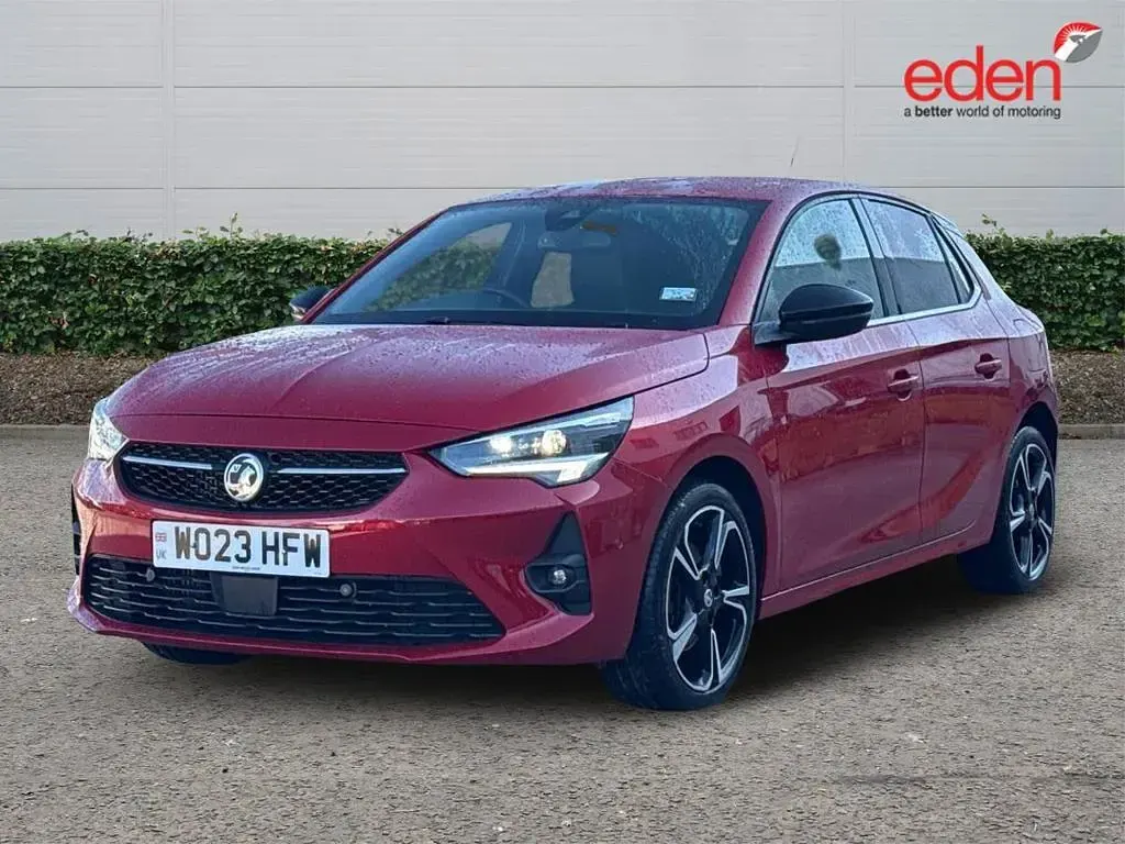Used Vauxhall Corsa Ultimate 131 HP (96 kW) 2023 Red Hatchback