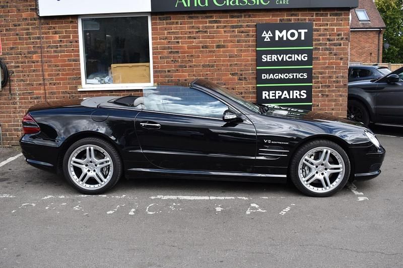 Used Mercedes SL55 AMG AMG 2002 Black Cabriolet