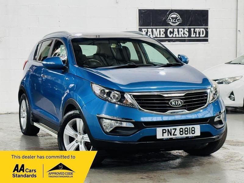 Blue Used 2011 Kia Sportage 2 SUV | £3,800 (Fair price) - Image 1/3