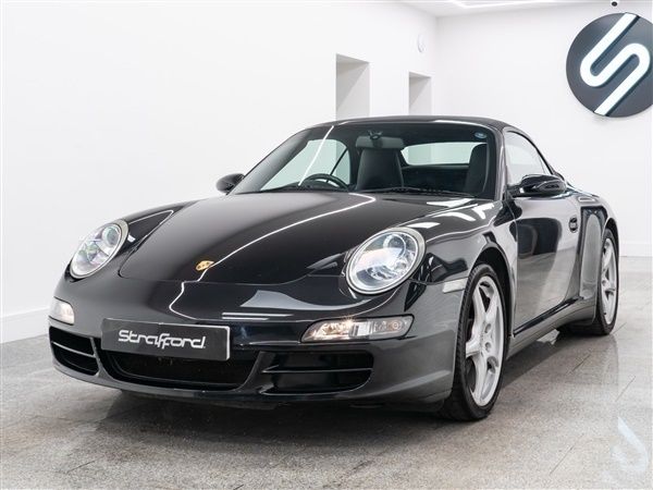 Black Used 2008 Porsche 911 Carrera 4 Cabriolet Cabriolet | £35,000 - Image 1/1
