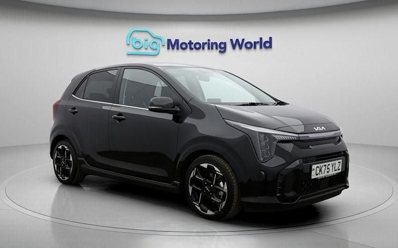 New Kia Picanto GT-Line S 69 HP (50 kW) 2025 Black Hatchback
