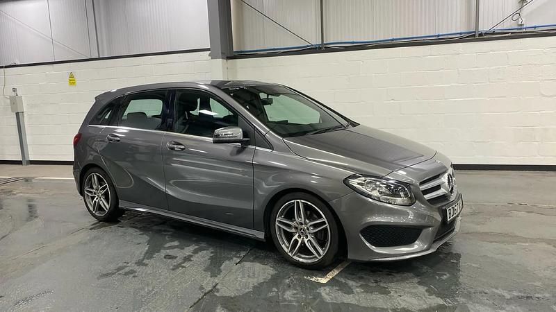 Grey Used 2017 Mercedes B180 AMG line MPV | £10,498 (Fair price) - Image 1/4