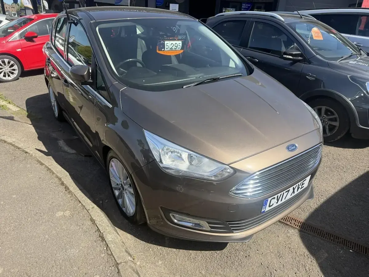 Used Ford C-MAX Titanium 120 HP (88 kW) 2017 Brown MPV