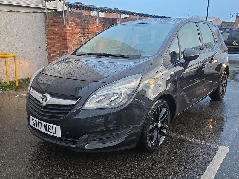 Black Used 2017 Vauxhall Meriva Club MPV | £4,995 (Fair price) - Image 1/4