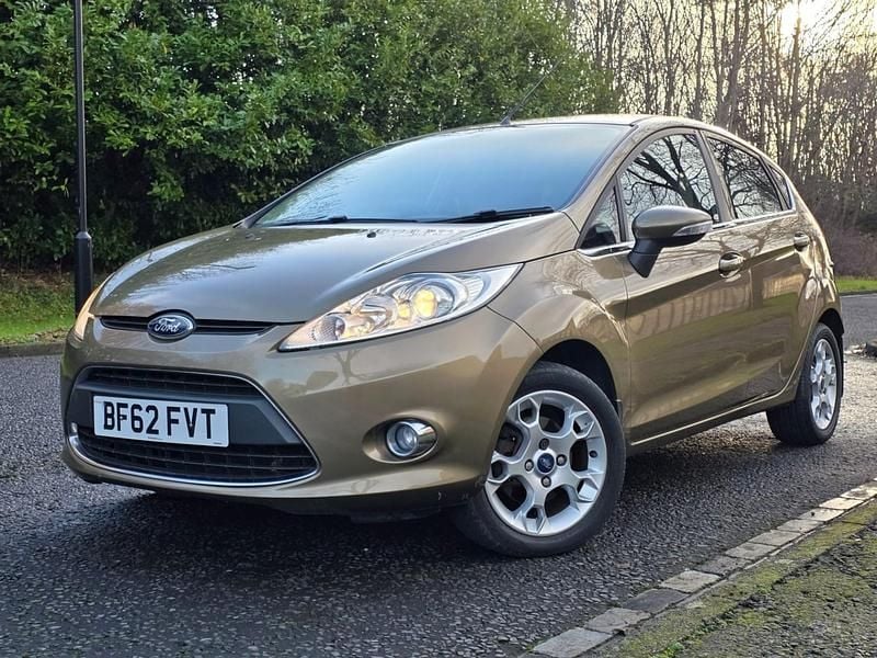 Brown Used 2012 Ford Fiesta Zetec Hatchback | £3,595 (Fair price) - Image 1/4