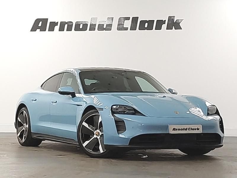 Used Porsche Taycan 389 kW (530 HP) 2021 Blue Sedan