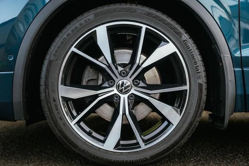 Used VW Tiguan R-line 200 HP (147 kW) 2021 Blue SUV