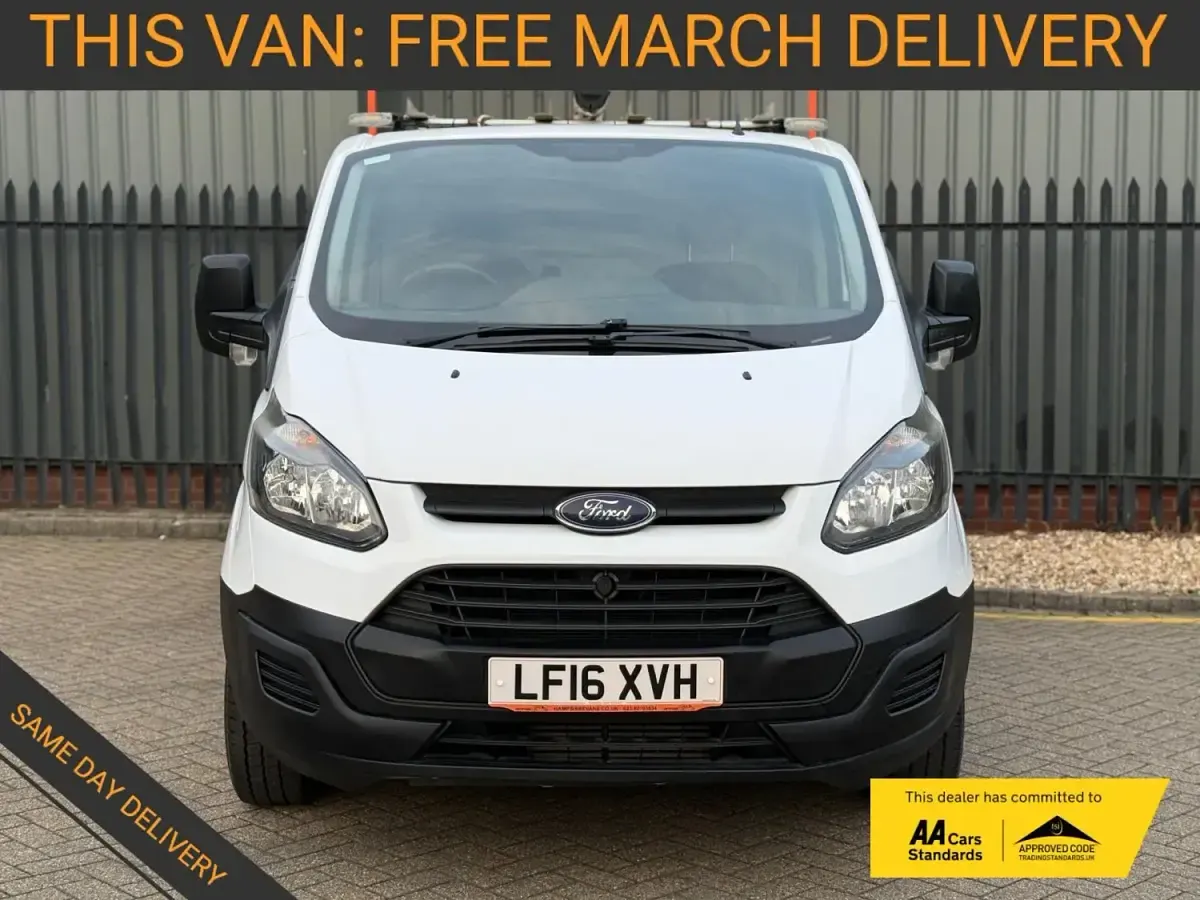 Begagnad Ford Transit Custom 100 HK (73 kW) 2016 Vit Van