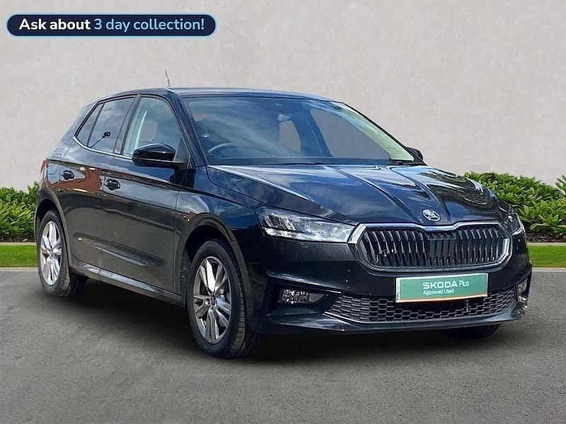 Black Used 2025 Skoda Fabia SE L Hatchback | £19,695 (Fair price) - Image 1/4