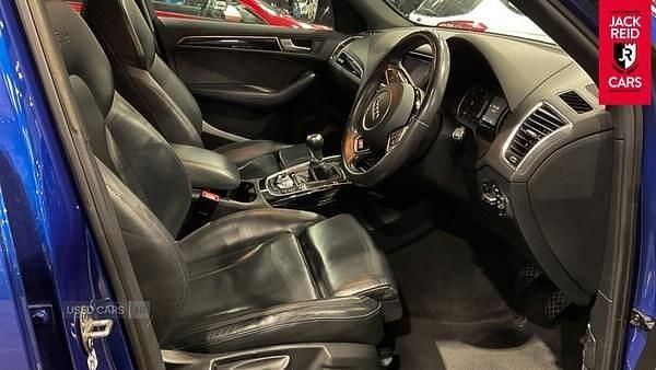 Used Audi Q5 S-line plus 190 HP (139 kW) 2016 Blue SUV
