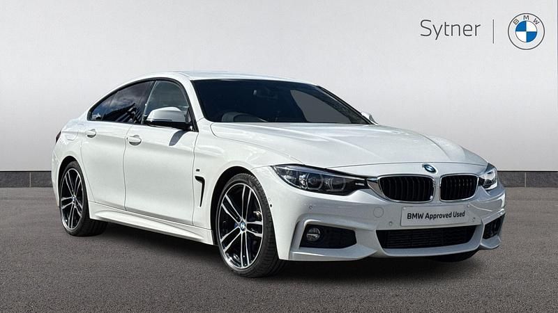White Used 2019 BMW 420 Gran Coupé M Sport Coupe | £19,500 (Fair price) - Image 1/4