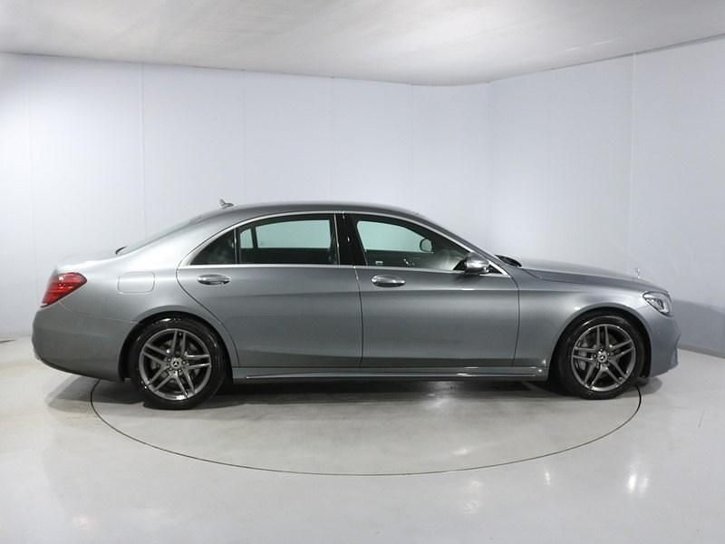 Used Mercedes S450 AMG line 2018 Grey Sedan