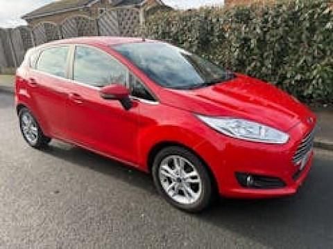 Used Ford Fiesta Zetec 2016 Red Hatchback