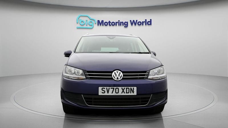 Used VW Sharan SE 150 HP (110 kW) 2020 Blue MPV