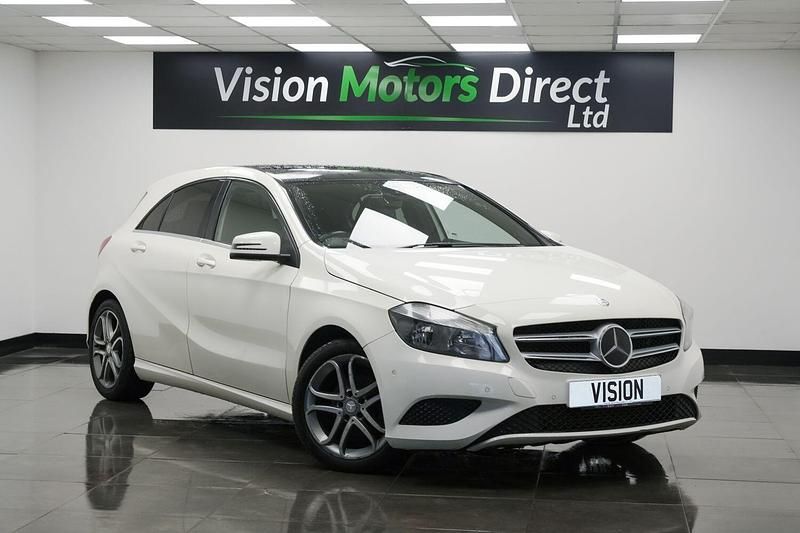 White Used 2013 Mercedes A180 Hatchback | £5,480 (Fair price) - Image 1/3
